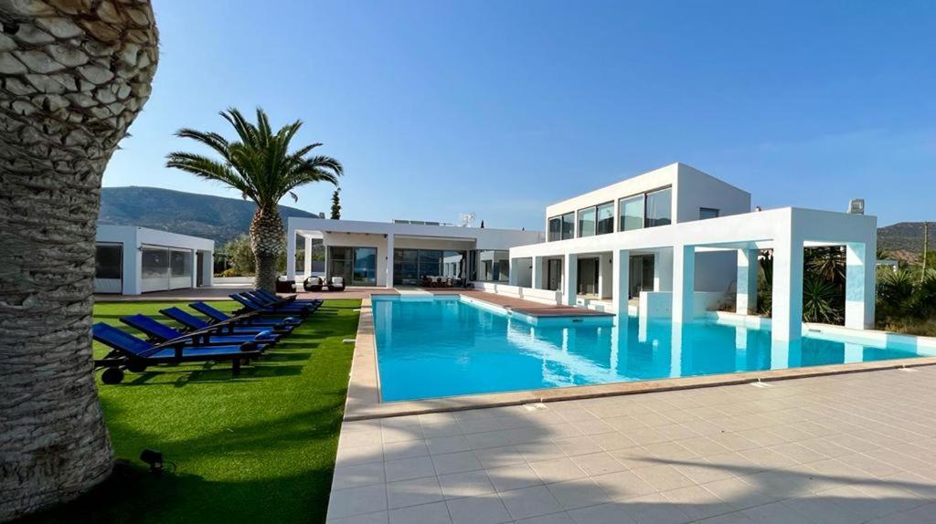 Leblanc Luxurious Beachfront Villa, Gcollectiongr Эрмиони Экстерьер фото