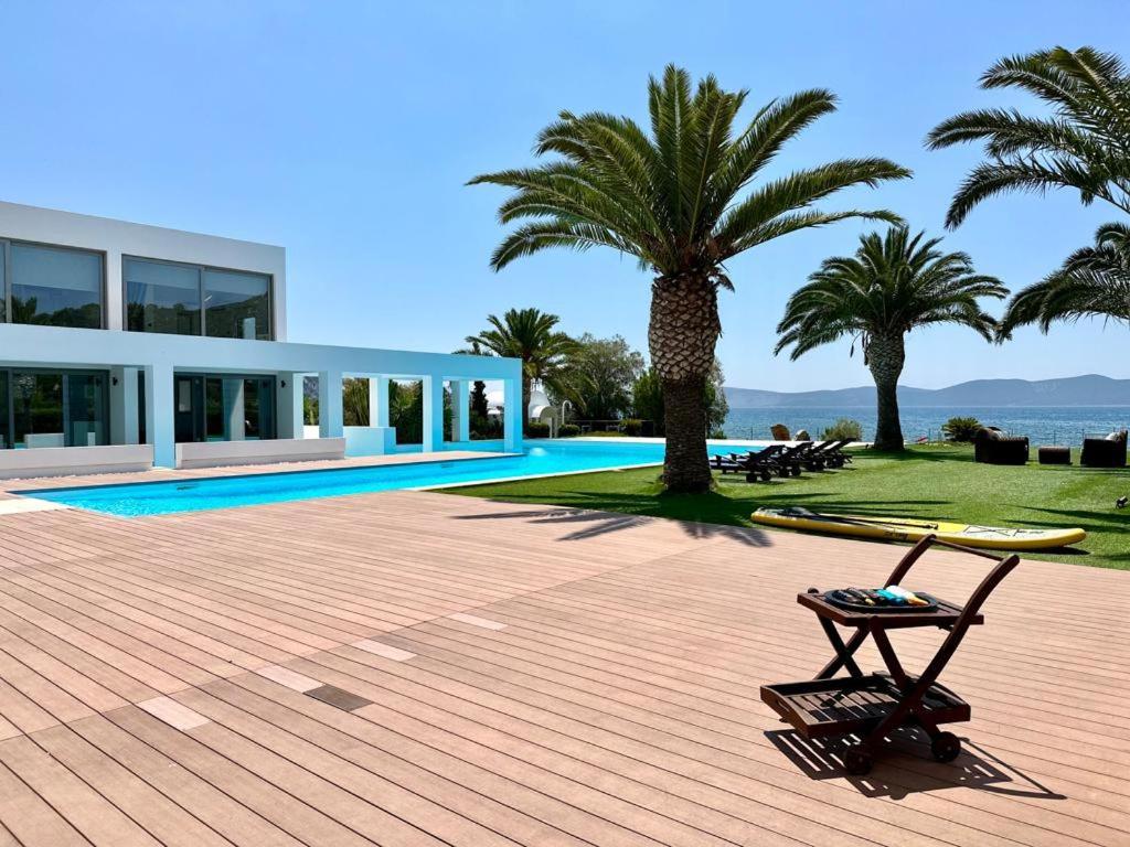 Leblanc Luxurious Beachfront Villa, Gcollectiongr Эрмиони Экстерьер фото